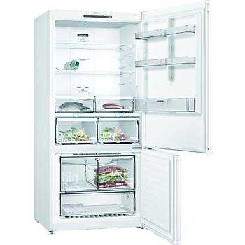 SIEMENS KG86NDWF0N 682 LT XXL BEYAZ ALTTAN DONDURUCULU  DOLAP