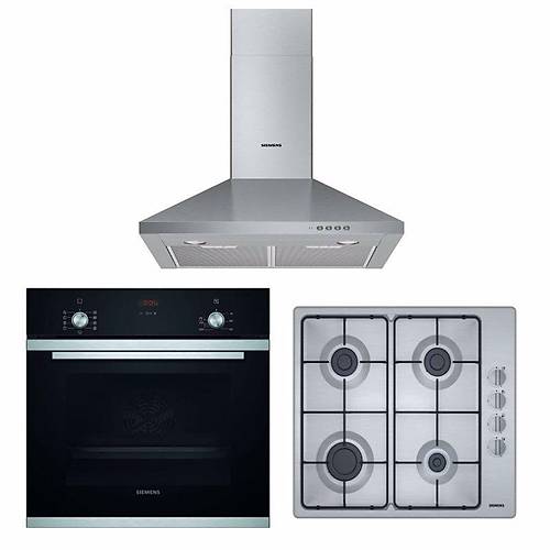 Siemens HB214FBS0T - EB6C5PB82O - LC64PCC50T Ankastre Set