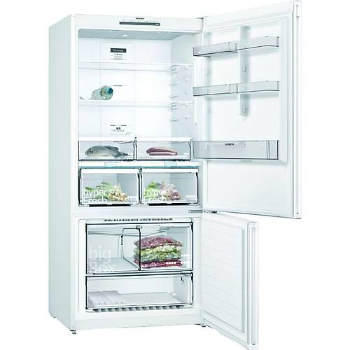 SIEMENS KG86NDWF0N 682 LT XXL BEYAZ ALTTAN DONDURUCULU  DOLAP