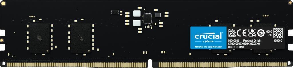 Crucial CT8G48C40U5 - 8GB DDR5-4800 UDIMM PC RAM BELLEK CL40 (16Gbit)