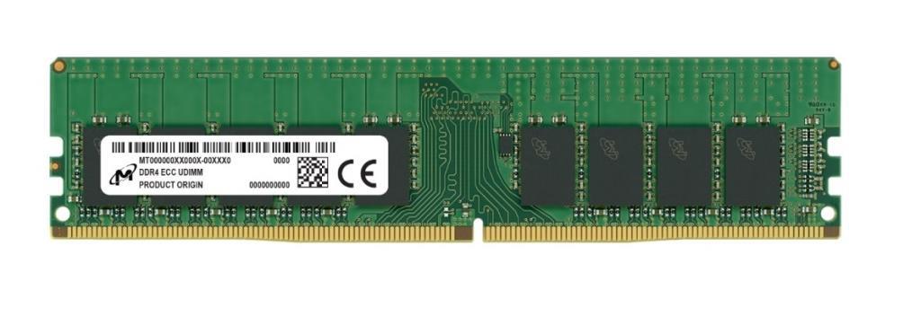 Micron Server RAM DDR4 ECC UDIMM 32GB 2Rx8 2666 CL19 MTA18ASF4G72AZ-2G6B1