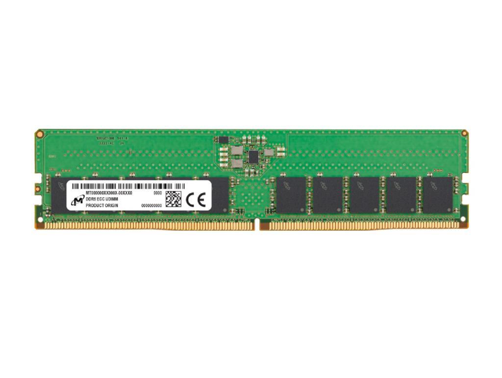 Micron DDR5 ECC UDIMM 32GB 2Rx8 4800 CL40 SERVER RAM BELLEK MTC20C2085S1EC48BA1R