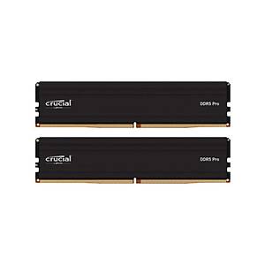 Crucial Pro 128GB Kit (2x64GB) DDR5-5600 UDIMM CL46 MASA�ST� PC RAM BELLEK CP2K64G56C46U5