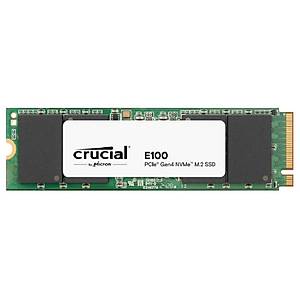 Crucial E100 1TB PCIe Gen4 2280 NVMe M.2 SSD (5000-4500 MB/s) CT1000E100SSD8