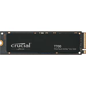 Crucial T700 4TB PCIe Gen5 NVMe M.2 SSD (12400-11800 MBs) CT4000T700SSD3