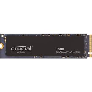 Crucial T500 1TB PCIe Gen4 NVMe M.2 SSD (7300-6800 MBs) CT1000T500SSD8