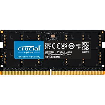 Crucial 32GB DDR5 5600 SODIMM CL46 NOTEBOOK RAM BELLEK CT32G56C46S5
