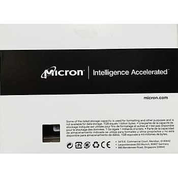 Micron 5300 PRO 1920GB SATA 2.5 SSD MTFDDAK1T9TDS-1AW1ZABYY Sunucu Server Datacenter Enterprise (7mm) Non-SED