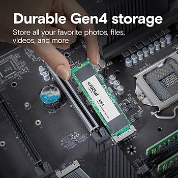 Crucial E100 2TB PCIe Gen4 2280 NVMe M.2 SSD (5000-4500 MB/s) CT2000E100SSD8