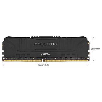 Crucial Ballistix BL8G30C15U4B 8 GB DDR4 3000MHz PC RAM BELLEK CL15 UDIMM