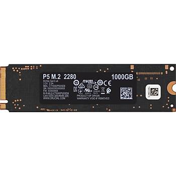 Crucial P5 1TB CT1000P5SSD8 3400-3000 MB/s NVMe PCIe M.2 SSD