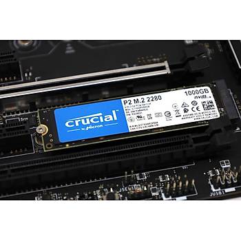 Crucial P2 1TB NVMe PCIe M2 SSD (2400-1800 MB/s) CT1000P2SSD8