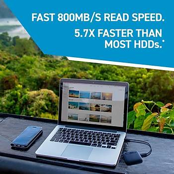 Crucial X6 4TB Ta��nabilir SSD 800 MB/s USB 3.2 Gen-2 (10Gb/s) CT4000X6SSD9