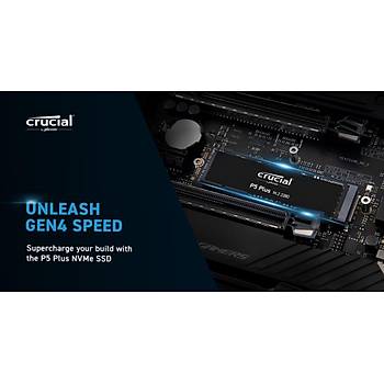 Crucial P5 Plus 1TB PCIe Gen4 NVMe M.2 SSD CT1000P5PSSD5 SO�UTUCULU heatsink