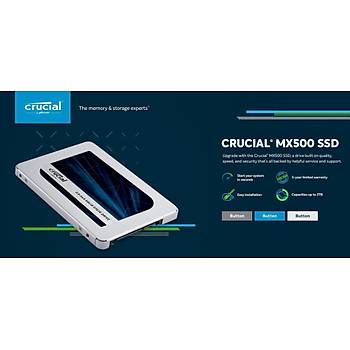 Crucial MX500 500GB SATA 2.5 SSD 560-510 3D NAND CT500MX500SSD1