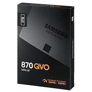 SAMSUNG 870 QVO 2TB SSD SATA3 2,5 (560/530MB/S) MZ-77Q2T0BW
