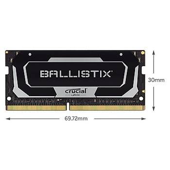 Ballistix BL2K8G32C16S4B 2x8GB Kit (16GB) DDR4 3200MHz SODIMM NOTEBOOK RAM BELLEK