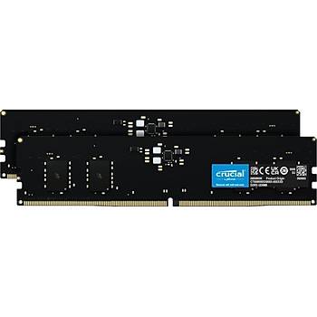 Crucial 32GB Kit (2x16GB) DDR5 5600 UDIMM CL46 (16Gbit) PC RAM BELLEK CT2K16G56C46U5