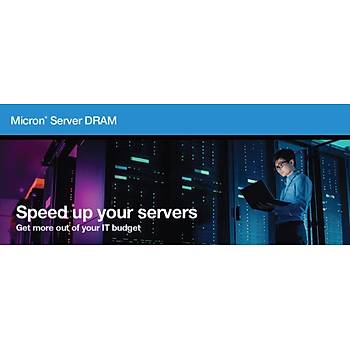 Micron Server RAM DDR4 RDIMM (1x16GB) 1Rx8 3200 CL22 MTA9ASF2G72PZ-3G2E1