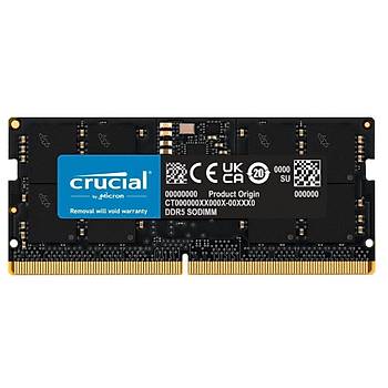 Crucial 32GB DDR5 4800 SODIMM CL40 (16Gbit) CT32G48C40S5 NOTEBOOK RAM BELLEK