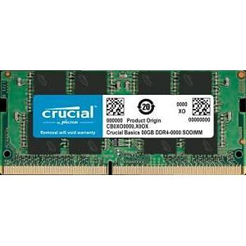 Crucial 8GB DDR4 2666MHz SODIMM NOTEBOOK RAM BELLEK CB8GS2666