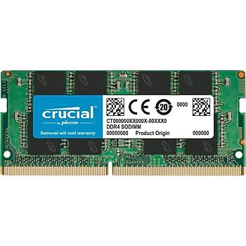 Crucial CT16G4SFD824A 16GB DDR4 2400MHz SODIMM CL17 NOTEBOOK RAM BELLEK