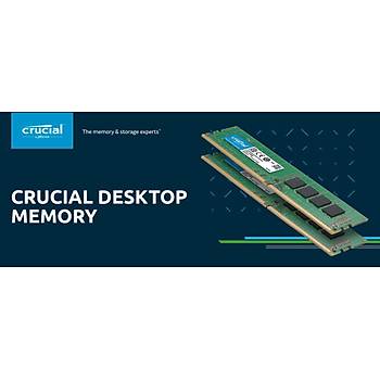 Crucial 8GB DDR4 2666MHz UDIMM CL19 PC (288) RAM BELLEK CB8GU2666
