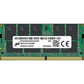 Micron DDR4 ECC SODIMM 32GB 2Rx8 3200 CL22 SERVER RAM BELLEK MTA18ASF4G72HZ-3G2R
