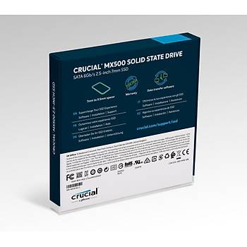 Crucial MX500 250GB SATA 2.5 SSD 560-510 3D NAND CT250MX500SSD1