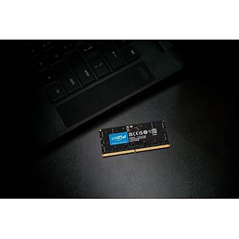 Crucial 64GB Kit (2x32GB) DDR5 5200 SODIMM CL42 (16Gbit) NOTEBOOK RAM BELLEK CT2K32G52C42S5