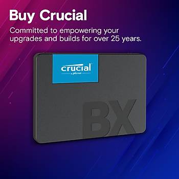 Crucial BX500 4000GB SSD 540-500 3D NAND SATA 2.5 CT4000BX500SSD1