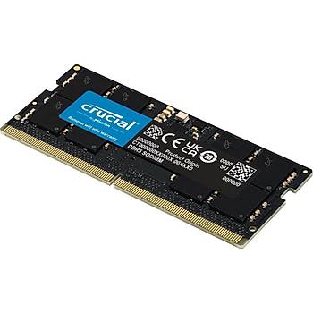 Crucial 16GB DDR5 5600 SODIMM CL46 (16Gbit) NOTEBOOK RAM BELLEK CT16G56C46S5