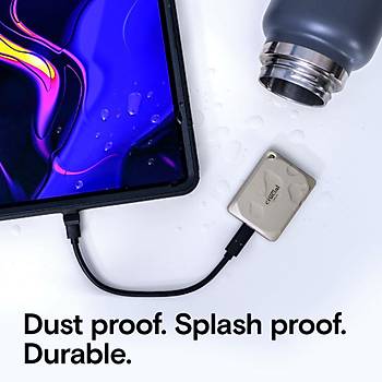 Crucial X9 Pro for Mac 1TB Tanabilir SSD 1050 MB/s USB 3.2 Gen-2 CT1000X9PROMACSSD9B