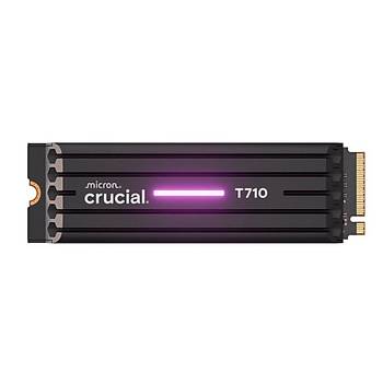 Crucial T710 4TB PCIe Gen5 NVMe M.2 SSD CT4000T710SSD5 Heatsink Soutuculu