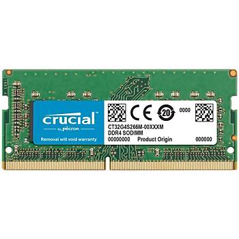 Crucial RAM BELLEK for MAC 32GB DDR4 2666 MHz CL19 SODIMM CT32G4S266M