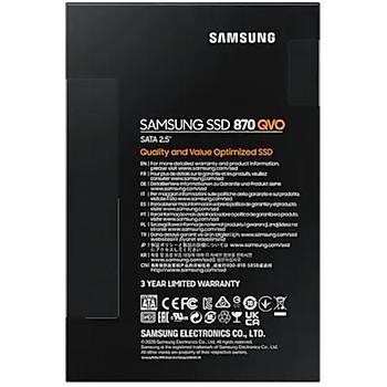 SAMSUNG 870 QVO 2TB SSD SATA3 2,5 (560/530MB/S) MZ-77Q2T0BW
