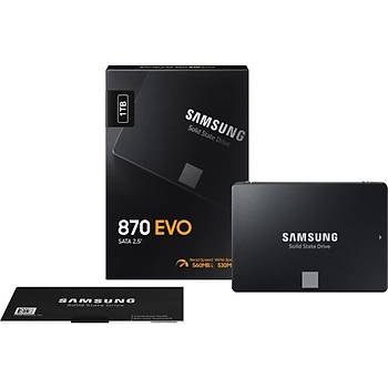SAMSUNG 870 EVO 1TB SSD SATA3 2,5 (560/530MB/S) MZ-77E1T0BW
