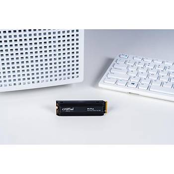 Crucial P5 Plus 1TB PCIe Gen4 NVMe M.2 SSD CT1000P5PSSD5 SO�UTUCULU heatsink