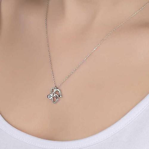 Swarovski Tal Gm Melek Bayan Kolye