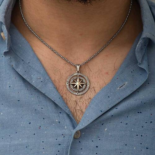Gm Pusula Unisex Kolye