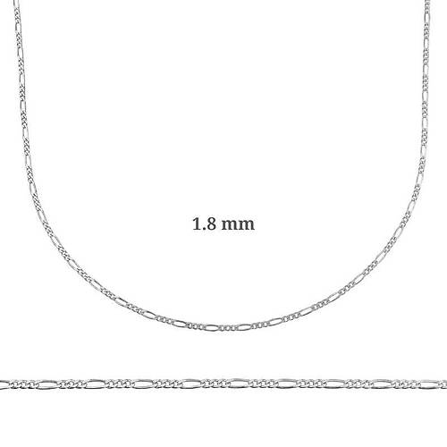1.8 mm Gm Figaro Zincir - 0.50 mikron
