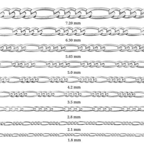 1.8 mm Gm Figaro Zincir - 0.50 mikron