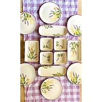 Handmade 14 Para Lx 6 Kiilik Lavanta Kahvalt Seti Lavender