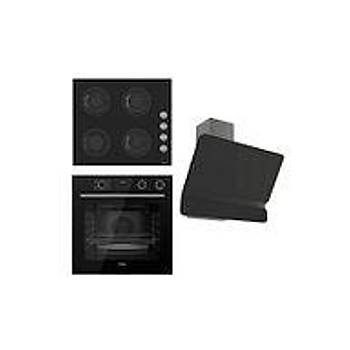 Steamart&fryart Serisi Buharl Piirme Siyah Set (cs205 + Xe64cs +d080 )