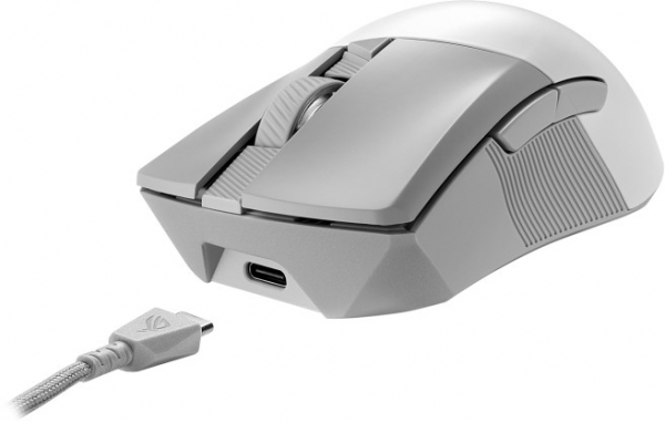 Asus ROG GLADIUS III WIRELESS AIMPOINT 36000Dpi 6 Tuşlu Progralanabilir Kablosuz Beyaz Oyuncu Mouse