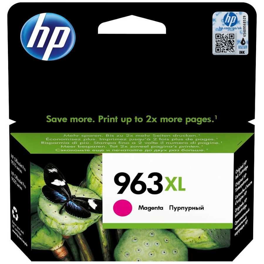 Hp 3JA28AE 963XL 1.600 Sayfalık Yüksek Kapasiteli Kırmızı Orijinal Inkjet Kartuş