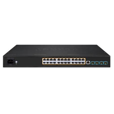 Planet PL-AVS-4210-24HP4X 24 Port Gigabit PoE+ 4 Port SFP+ Managed Yönetilebilir PoE Switch