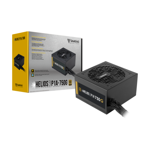 Gamdias HELIOS P1A-750G 750W 80 plus Gold 12cm Fanlı ATX Power Supply