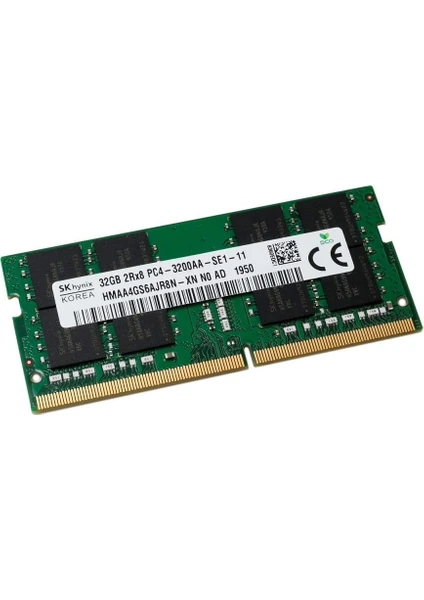 Hynix HMAA4GS6AJR8N-XN 32 GB DDR4 3200Mhz CL22 Notebook Bellek