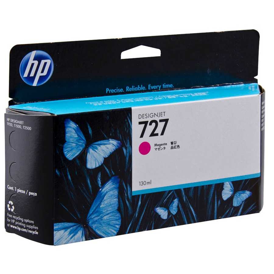 Hp B3P20A 727 130Ml Geniş Format Mavi Orijinal Inkjet Kartuş